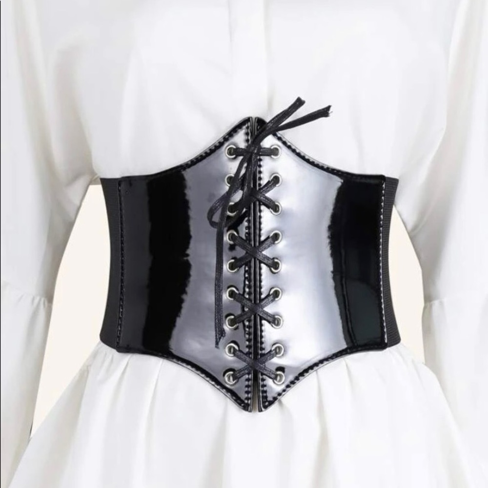 Black Corset Belt